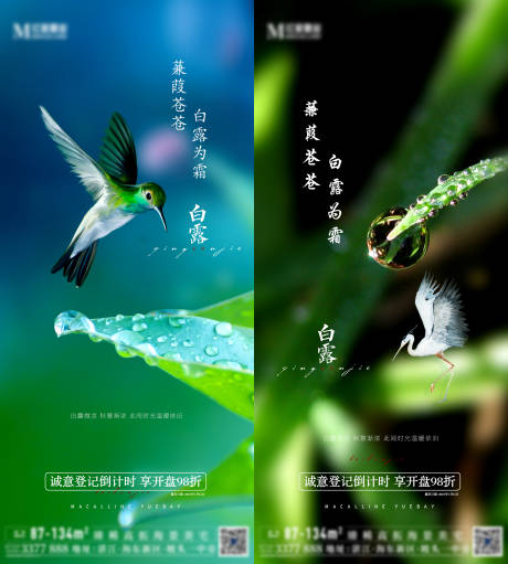 源文件下載【白露微信節(jié)氣海報(bào)】編號(hào)：96420006266749280