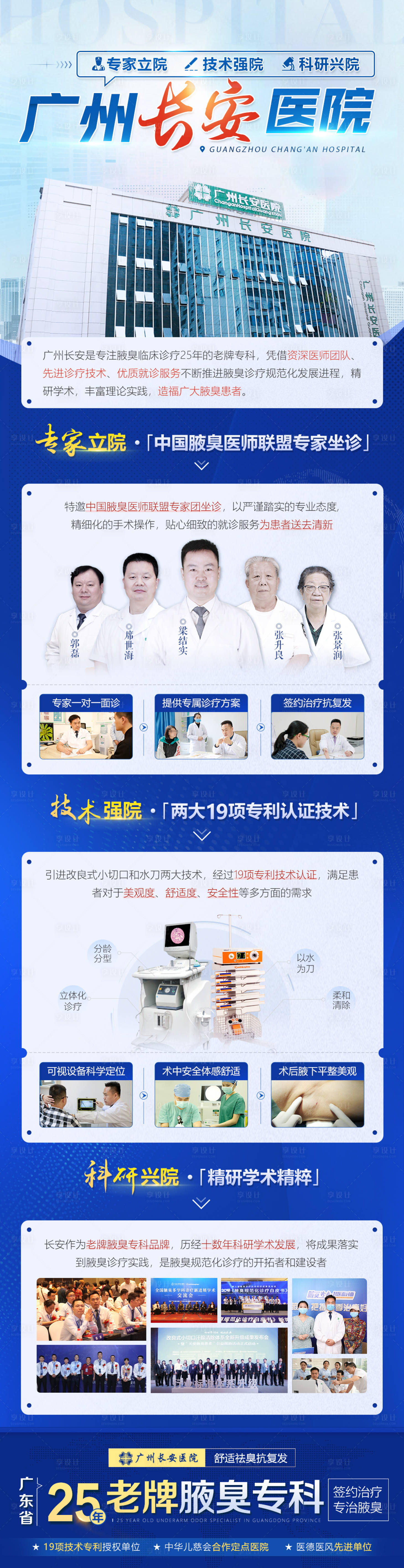 源文件下载【享设计】搜索编号：12270006095205632【专家医生医院介绍医疗蓝色海报设计】
