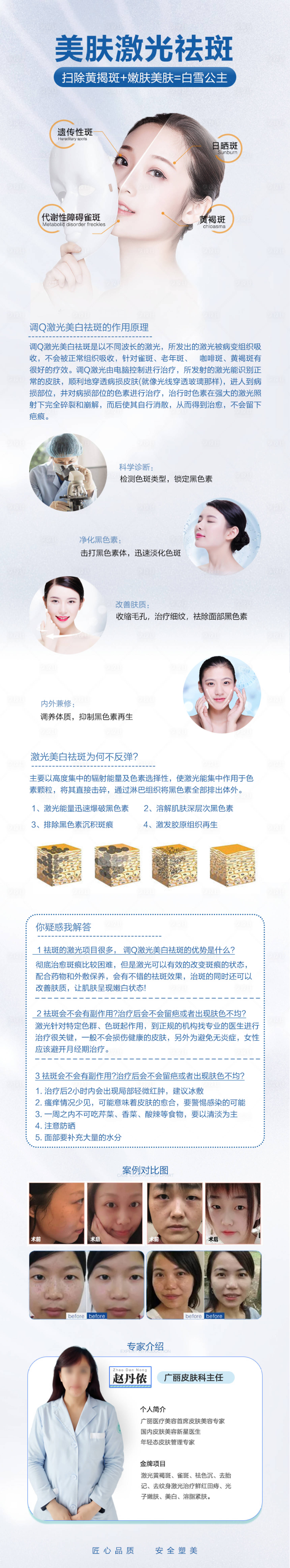 源文件下載【享設計】搜索編號：41960006026575715【醫美激光祛斑詳情頁】