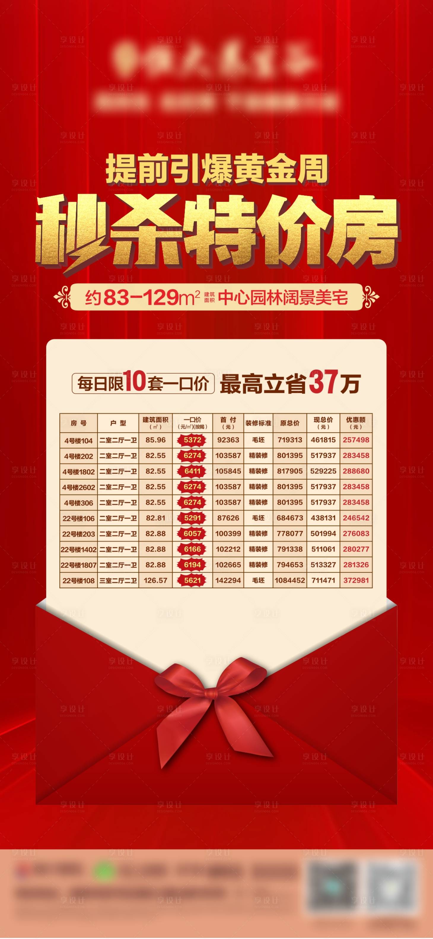 源文件下載【享設計】搜索編號：55150006011266713【地產特價房海報】