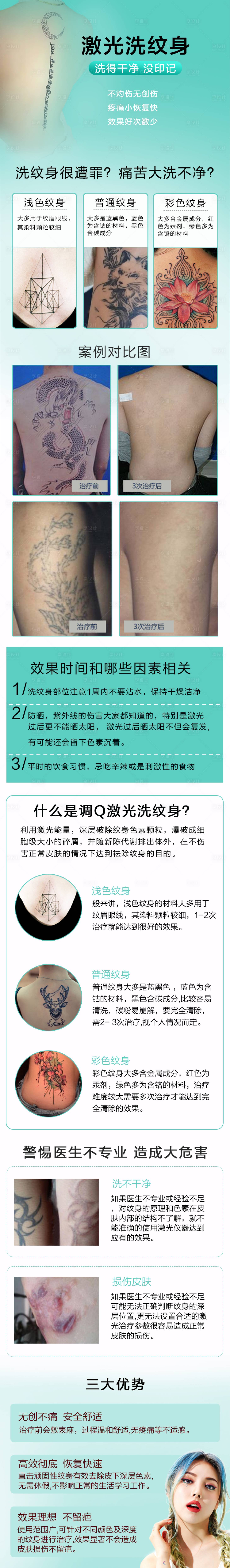 编号：20210816152550153【享设计】源文件下载-医美激光洗纹身详情页