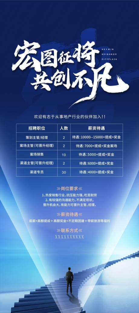 源文件下载【享设计】搜索编号：97820005896421452【招聘展架】