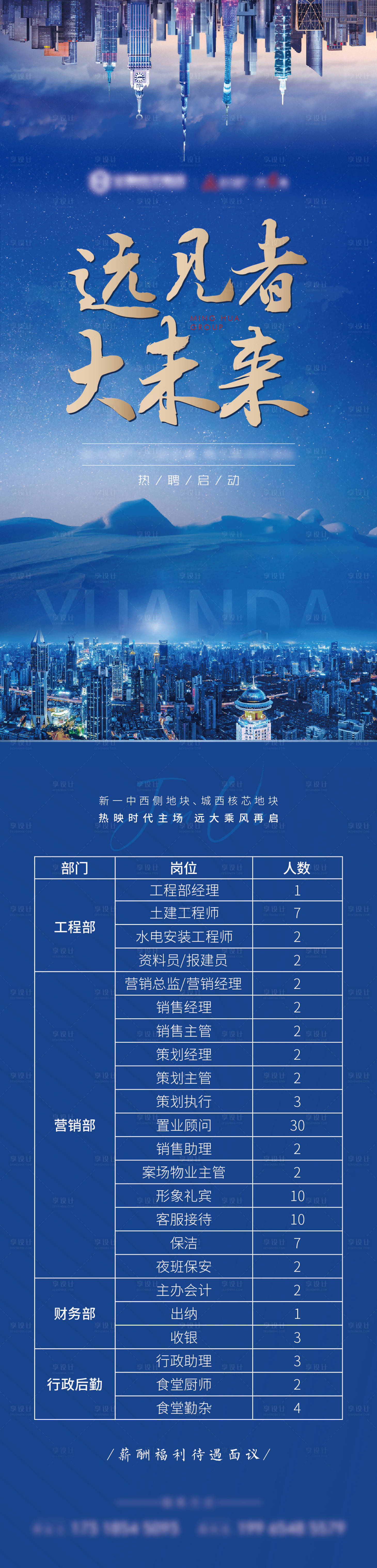 源文件下载【享设计】搜索编号：97370006260855000【招聘长图】
