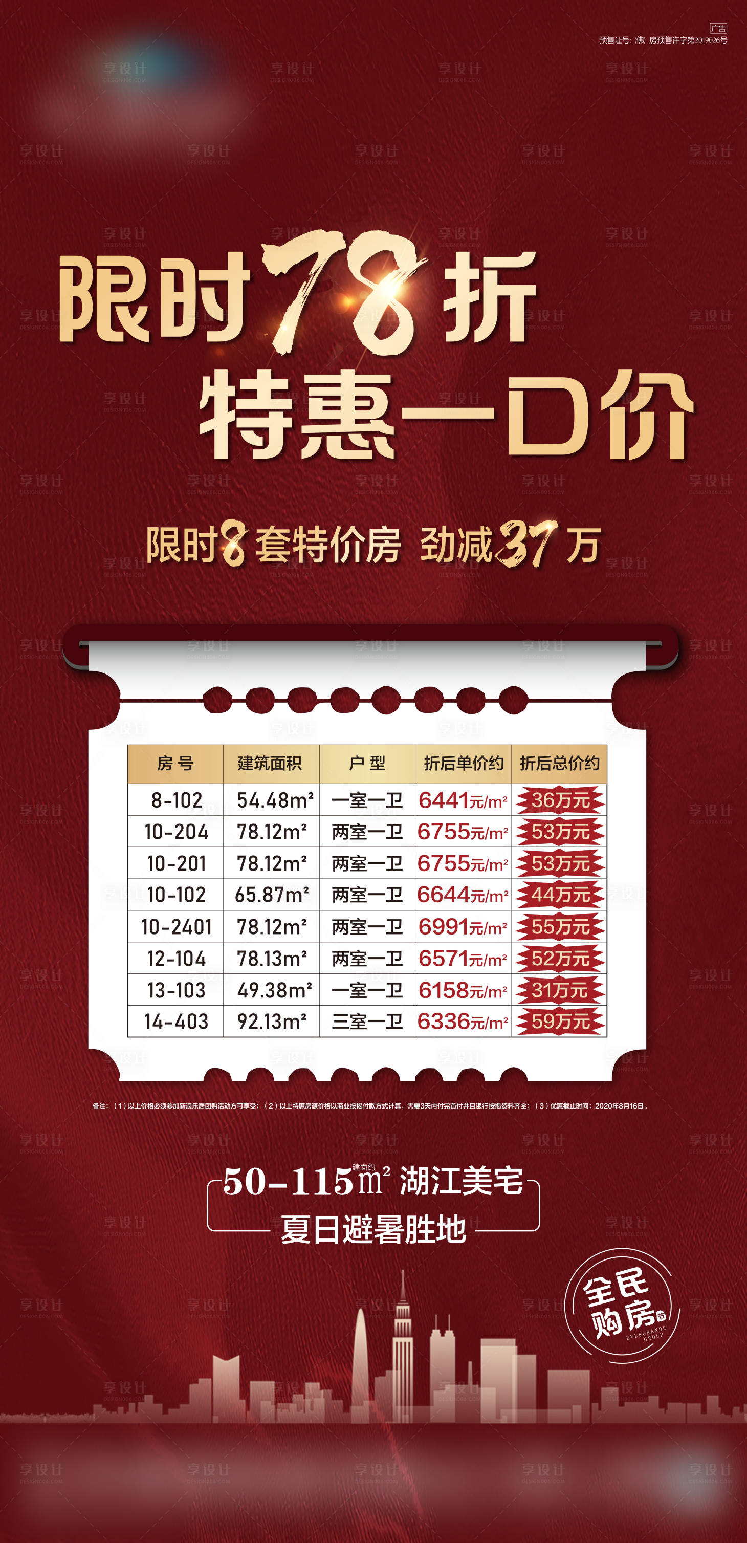 源文件下载【特价房源】编号：32660006205095600