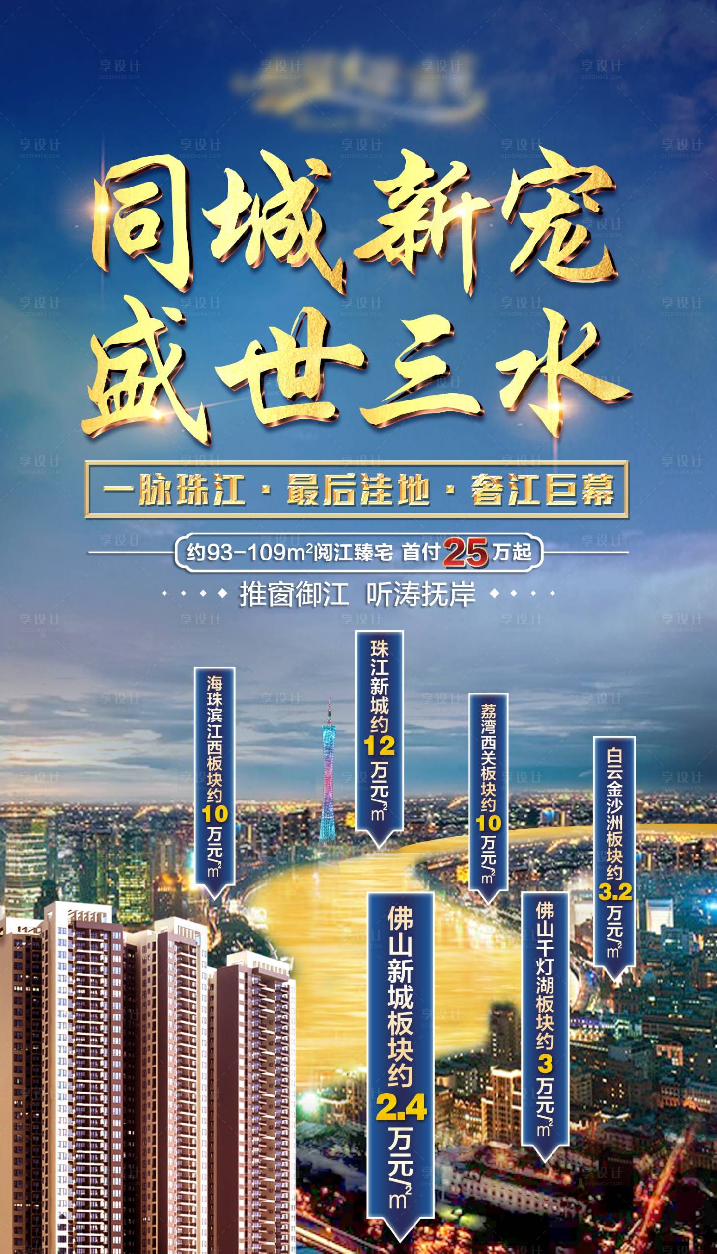 源文件下載【享設計】搜索編號：56730006159607485【地價價值點海報】