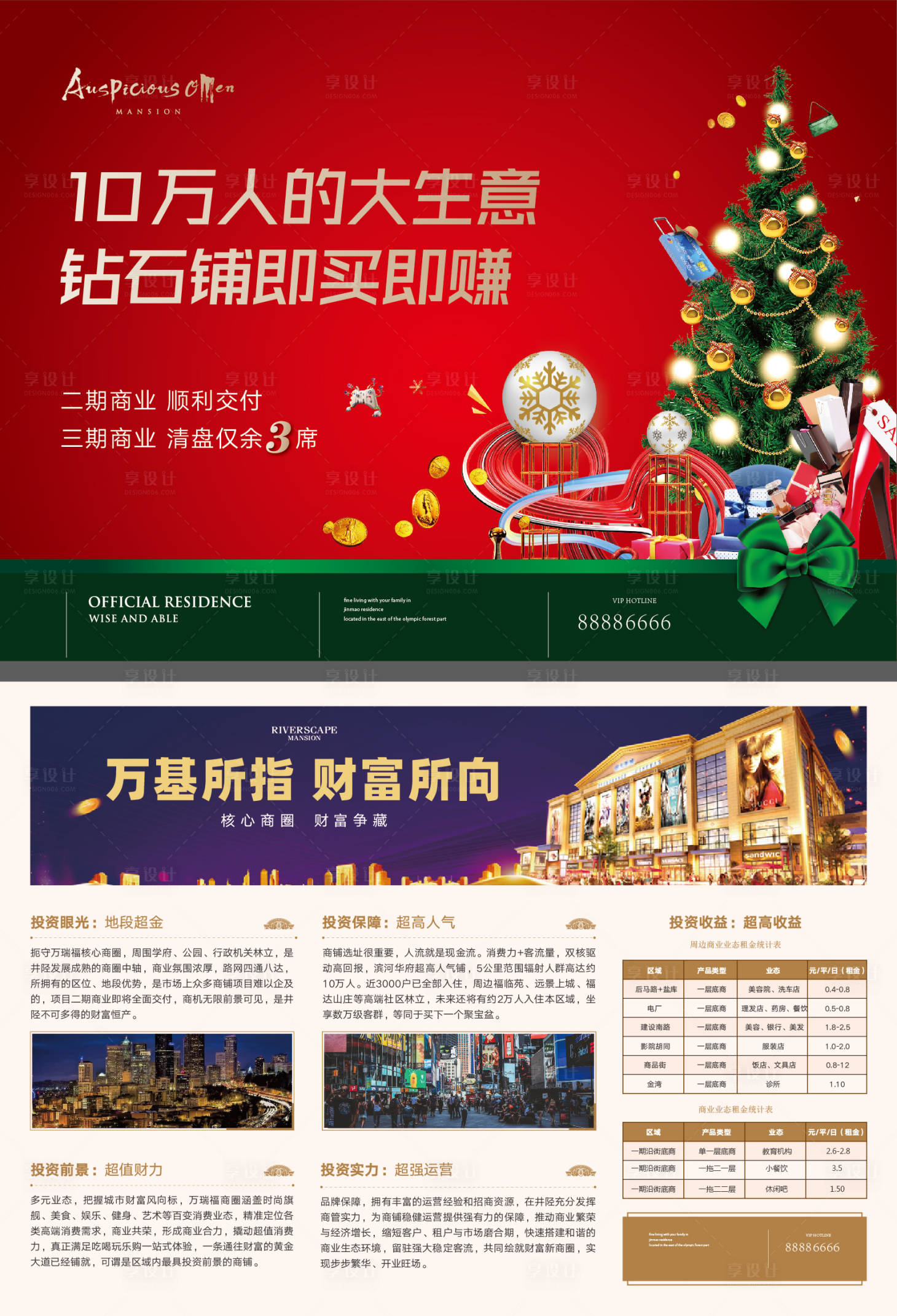 源文件下載【享設計】搜索編號：40190005908133521【圣誕商鋪價值點DM宣傳單頁】