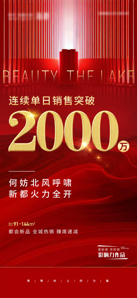 源文件下載【享設計】搜索編號：52340005983157529【地產銷售業績加推海報】
