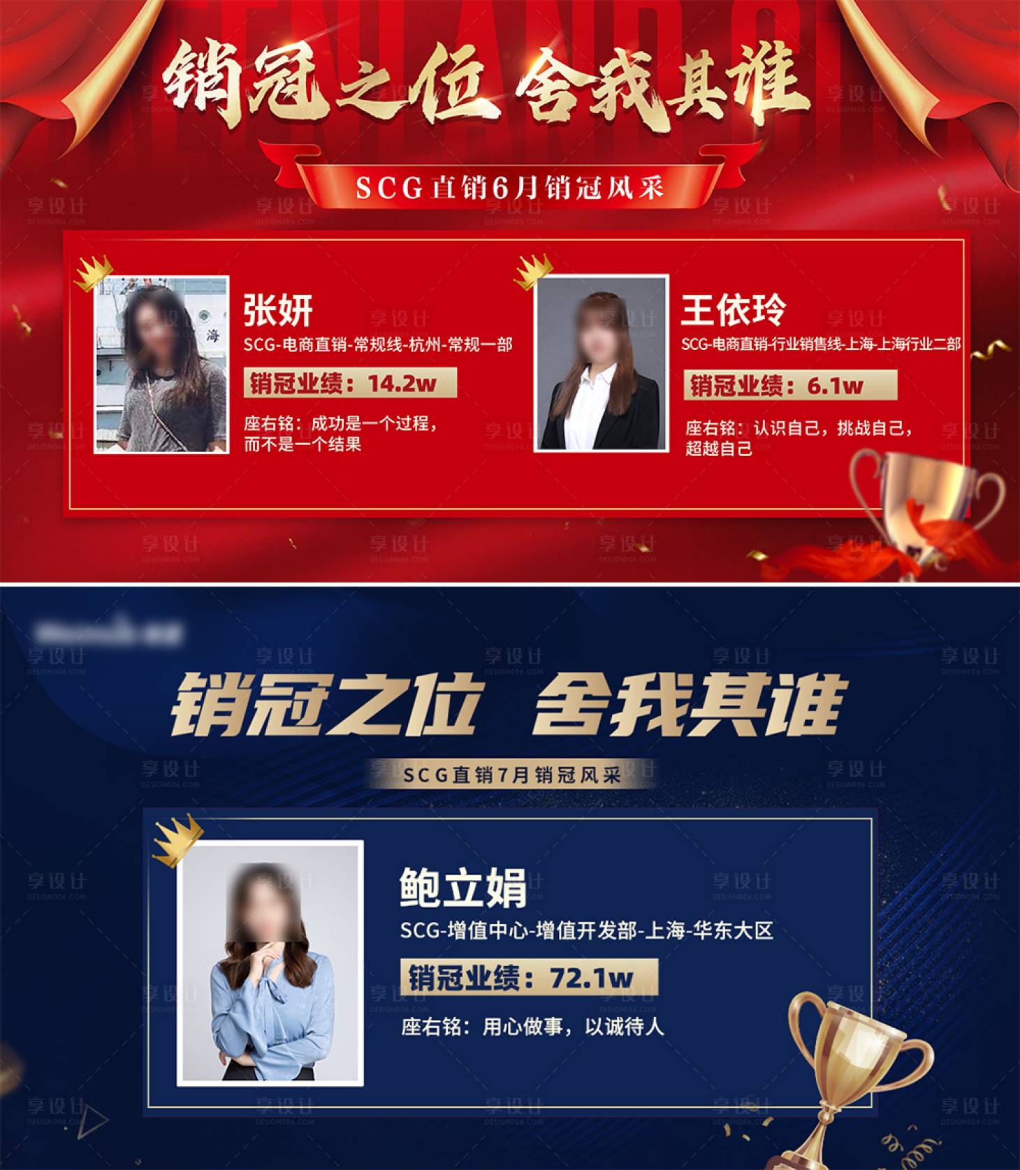 源文件下载【享设计】搜索编号：16500005886404731【业绩激励荣誉榜背景板】