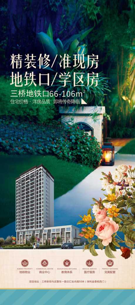 源文件下载【地产现房展架】编号：40880005849562886