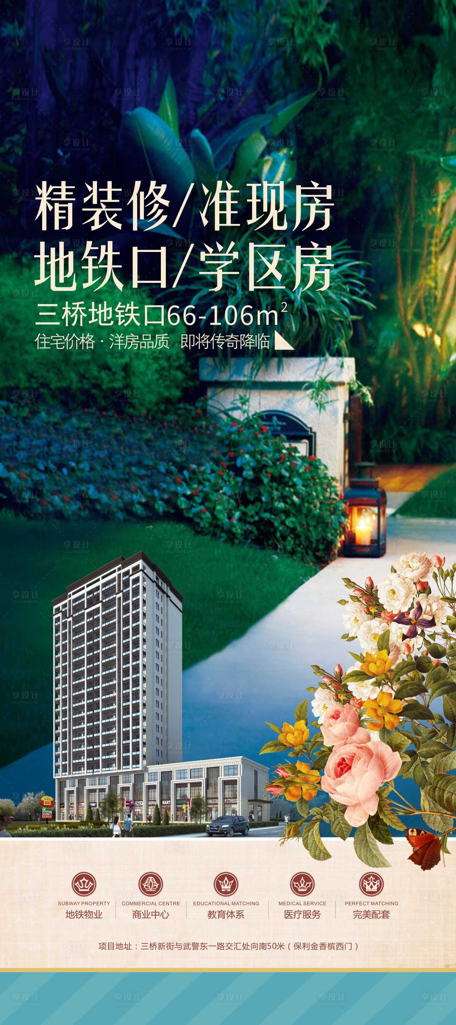 源文件下載【享設計】搜索編號：40880005849562886【地產現房展架】