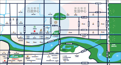 源文件下载【地产区位图广告展板】编号：14840006158948699