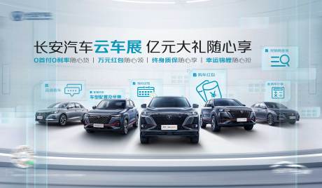 源文件下载【享设计】搜索编号：60770006228086148【汽车云车展活动展板】