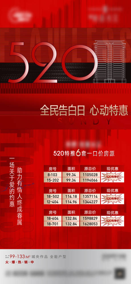 源文件下载【地产520特价房宣传海报】编号：18860005991919499