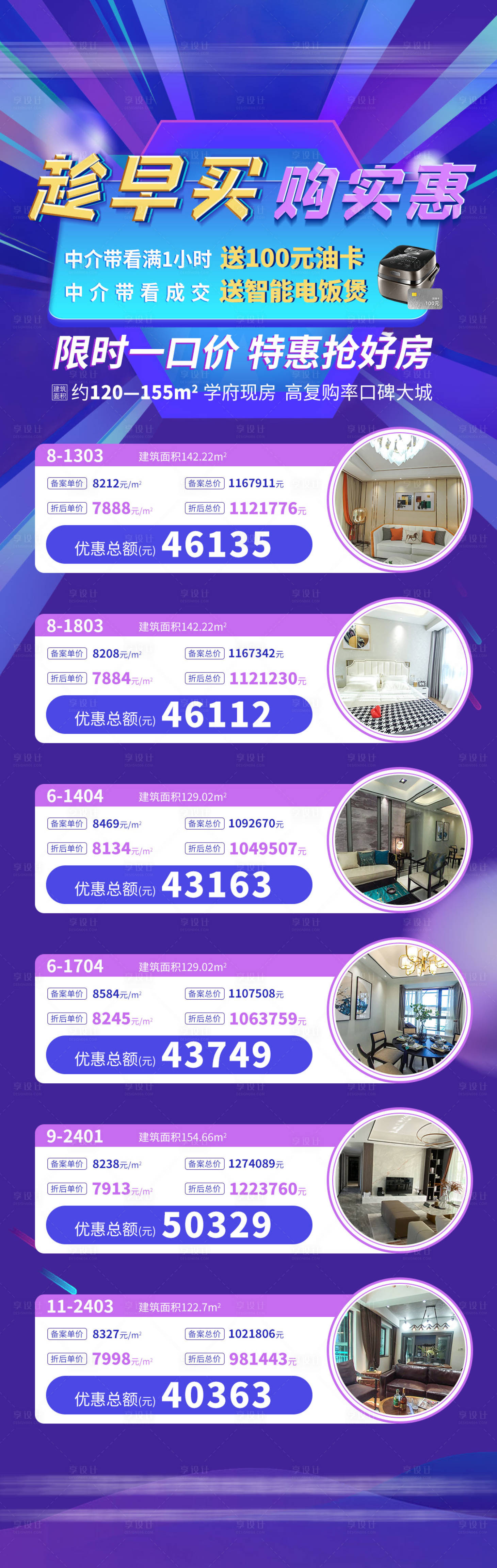 源文件下載【享設計】搜索編號：89630006254768634【地產特價房海報長圖】