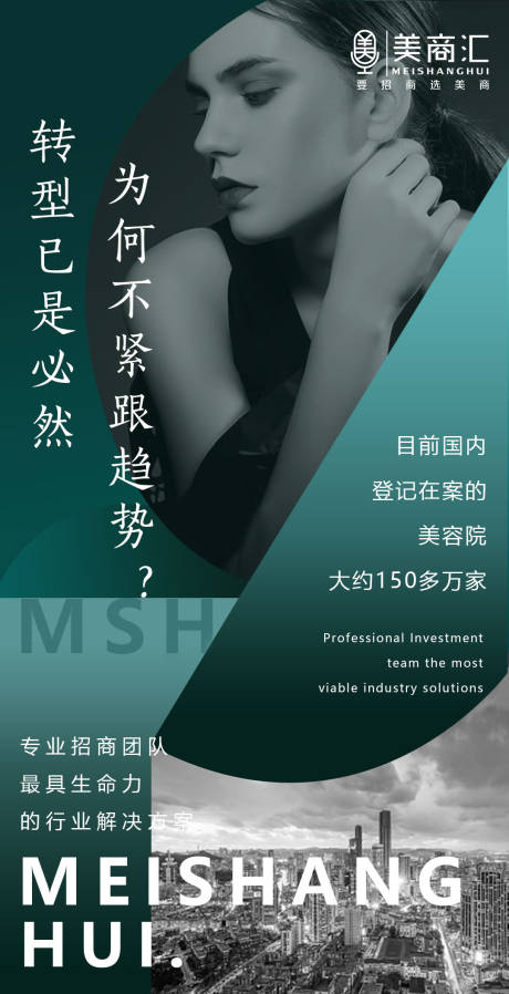 医美招商造势海报