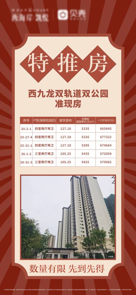 源文件下载【地产特价房海报】编号：70670006108646305