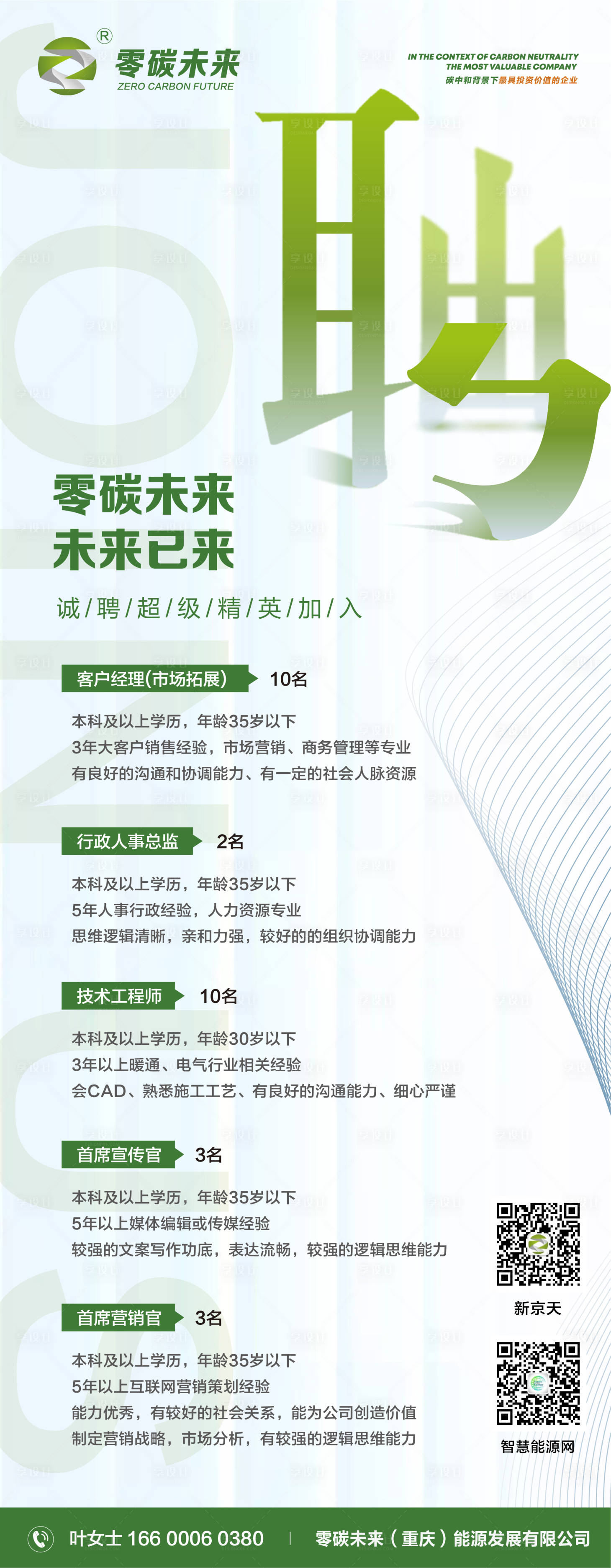 源文件下載【享設計】搜索編號：63200006097412126【招聘海報】