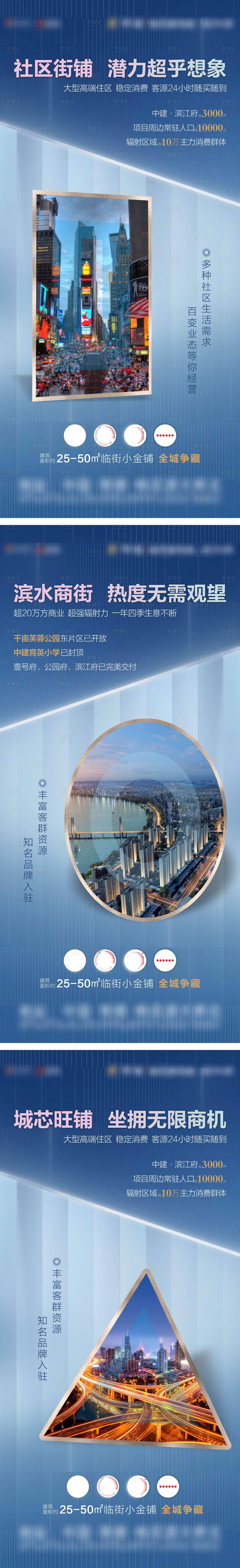 源文件下载【享设计】搜索编号：35670006104514868【商业地产 商铺价值点刷屏海报】