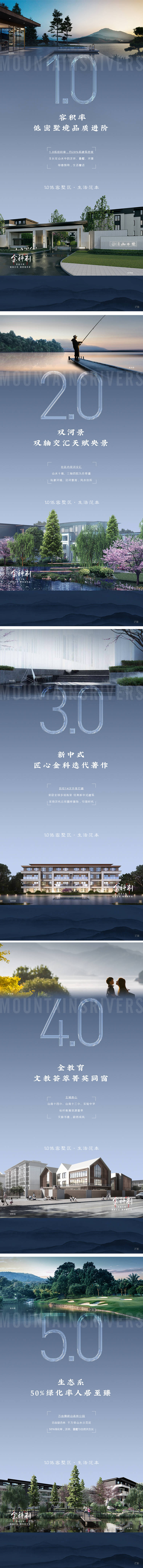 源文件下载【地产别墅山水价值系列海报】编号：55840006171374036