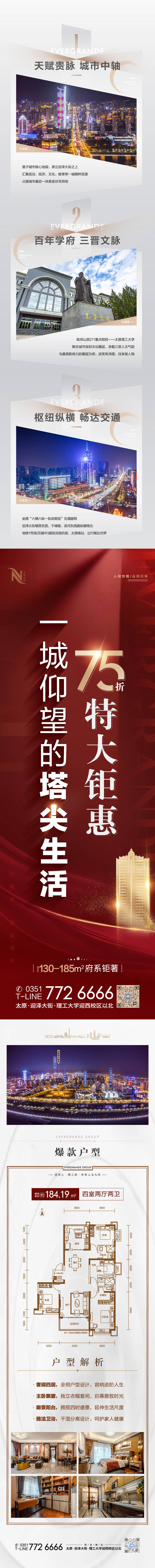 源文件下载【地产红金价值点户型加推长图】编号：37040005992132422