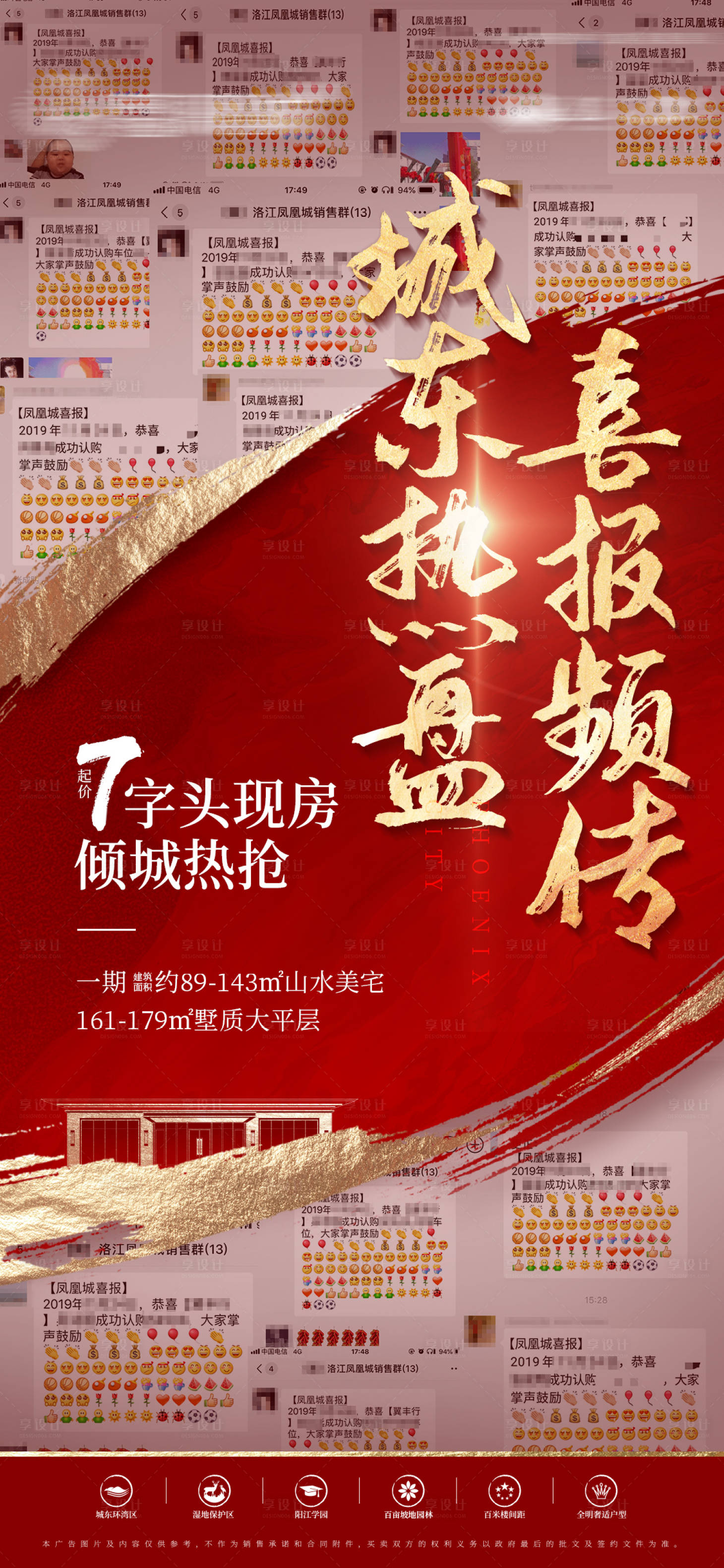 源文件下載【享設計】搜索編號：57650005894738949【地產(chǎn)熱銷海報(TIF用PS打開)】