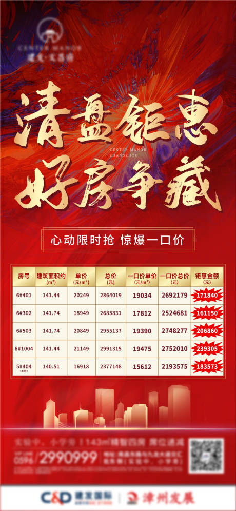 源文件下載【地產促銷熱銷特價房優(yōu)惠海報】編號：16970006192788081