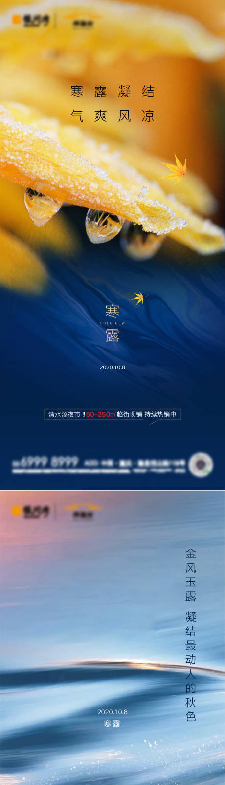 源文件下载【寒露节气系列海报】编号：20210926100248929