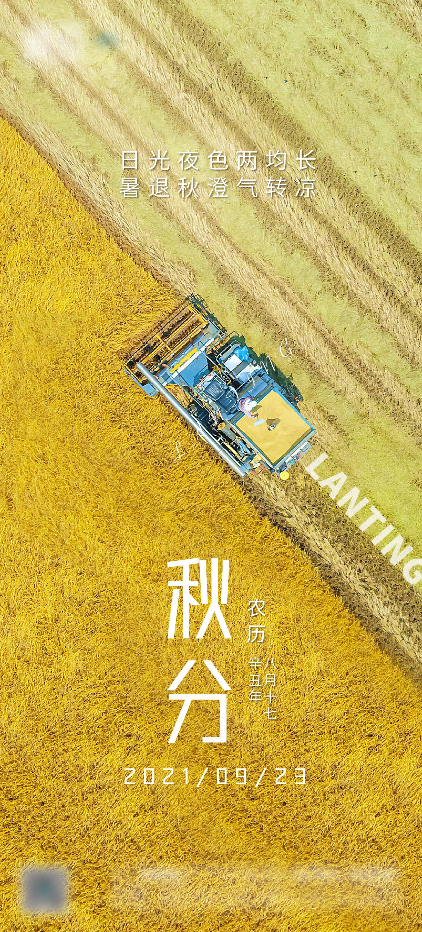 源文件下載【享設計】搜索編號：77050006465501832【秋分節氣海報】