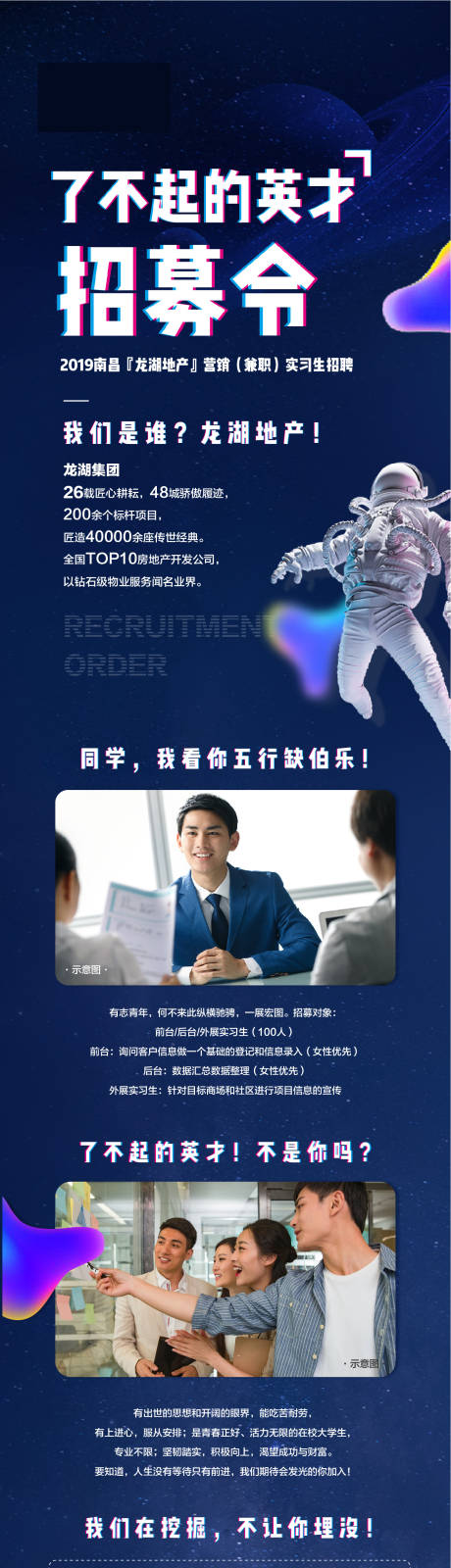 源文件下载【招聘长图】编号：64170006309401828