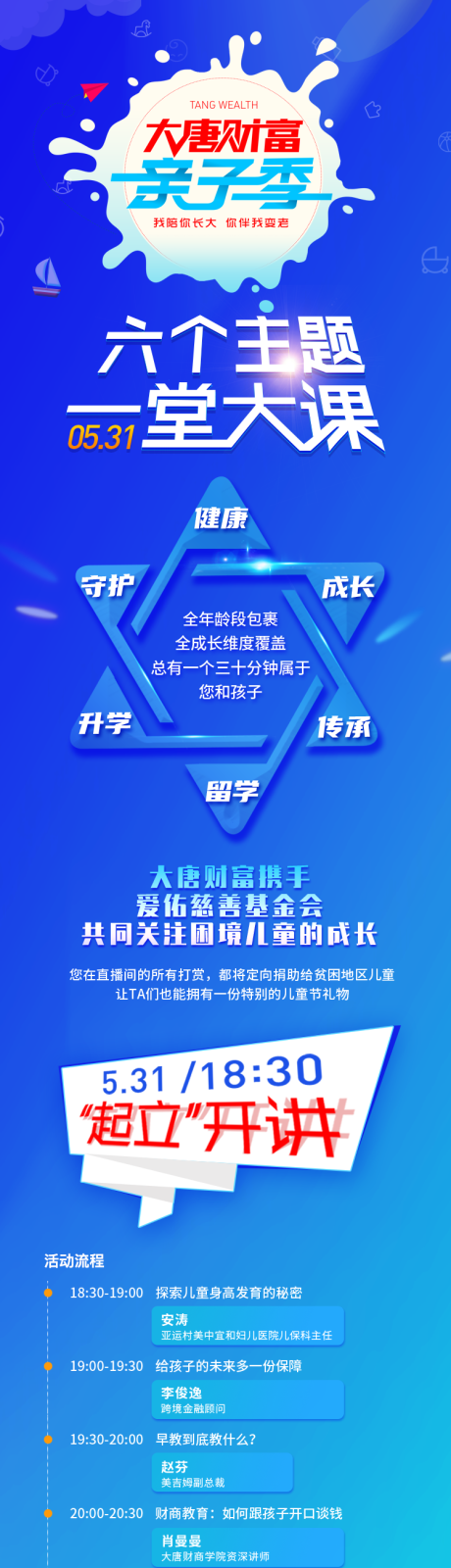 源文件下載【享設計】搜索編號：52550006476393011【親子季活動流程長圖海報】