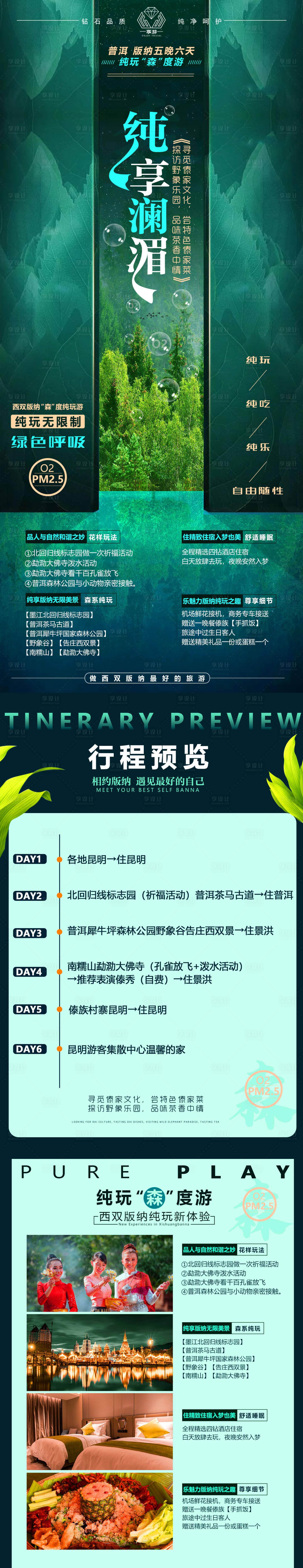 源文件下载【享设计】搜索编号：51890006283427695【西双版纳概念海报】