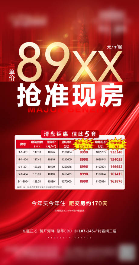 源文件下载【地产特价房促销海报】编号：19100006670791329