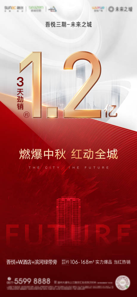 源文件下载【享设计】搜索编号：11860006588186774【地产热销海报】