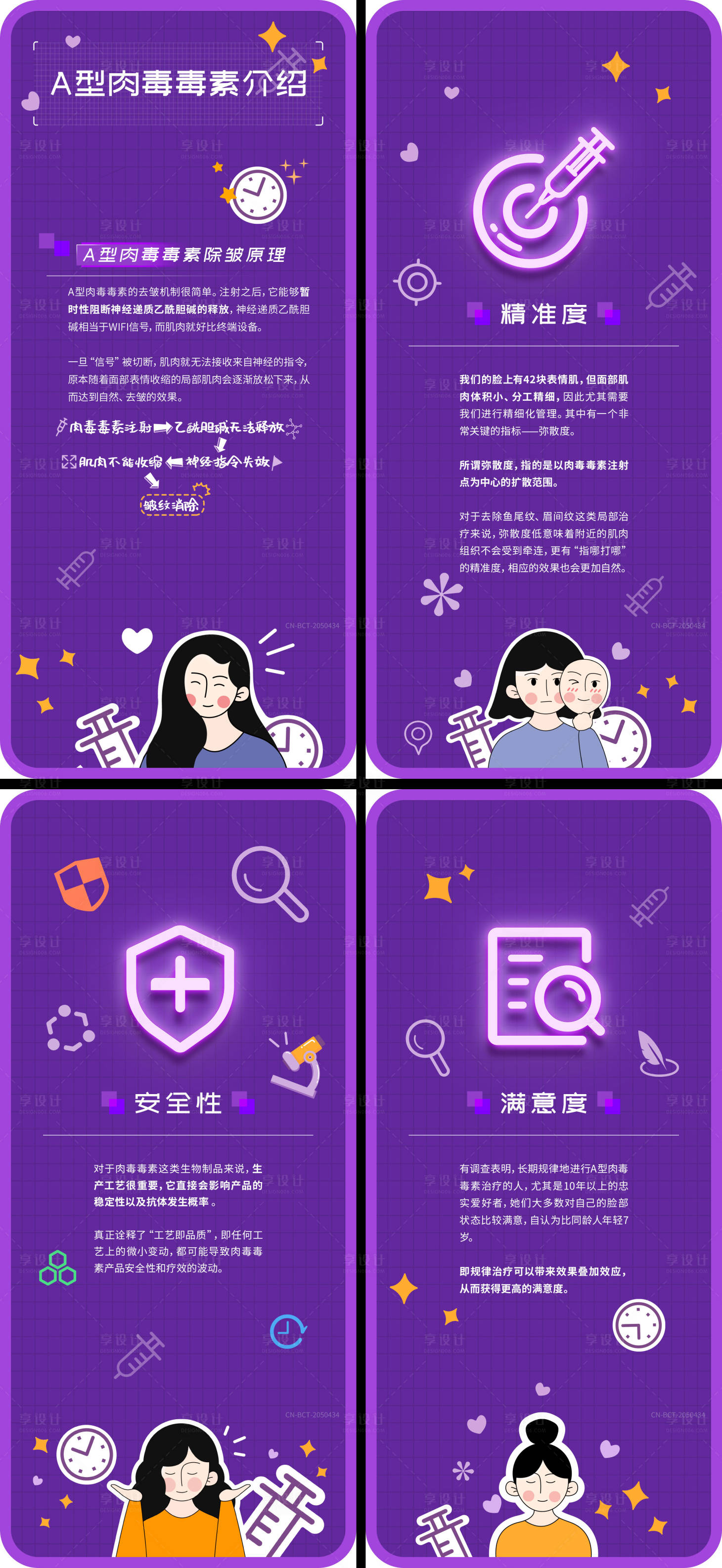 源文件下载【肉毒素介绍加推系列海报】编号：41850006684031342