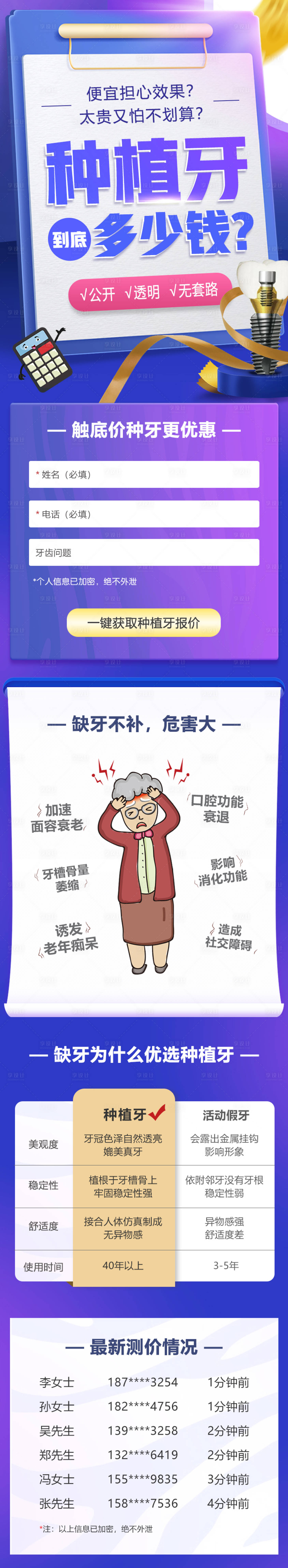 源文件下载【享设计】搜索编号：78060006605636210【口腔医院种植牙测价】