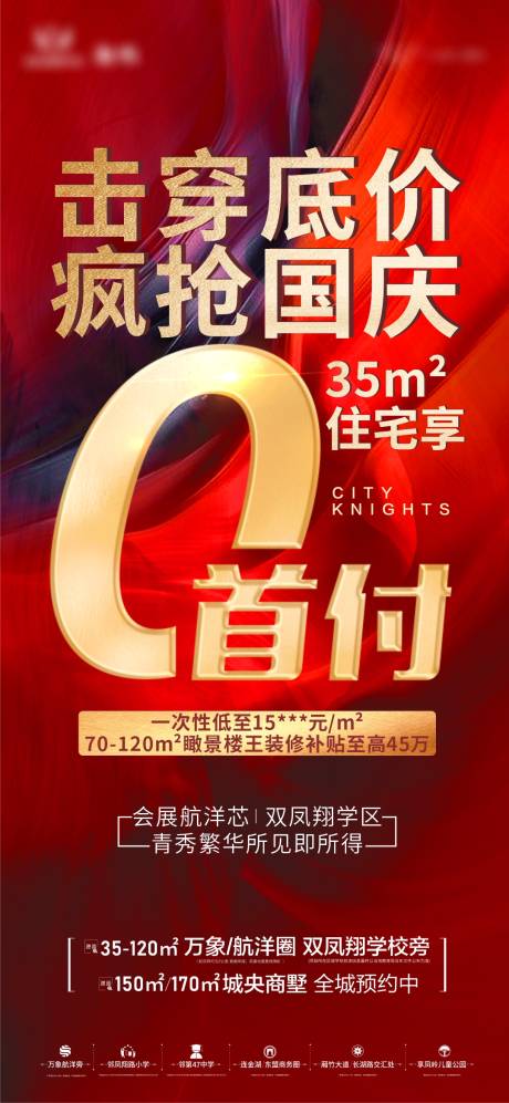 源文件下载【国庆零首付热销海报】编号：82900006629014493