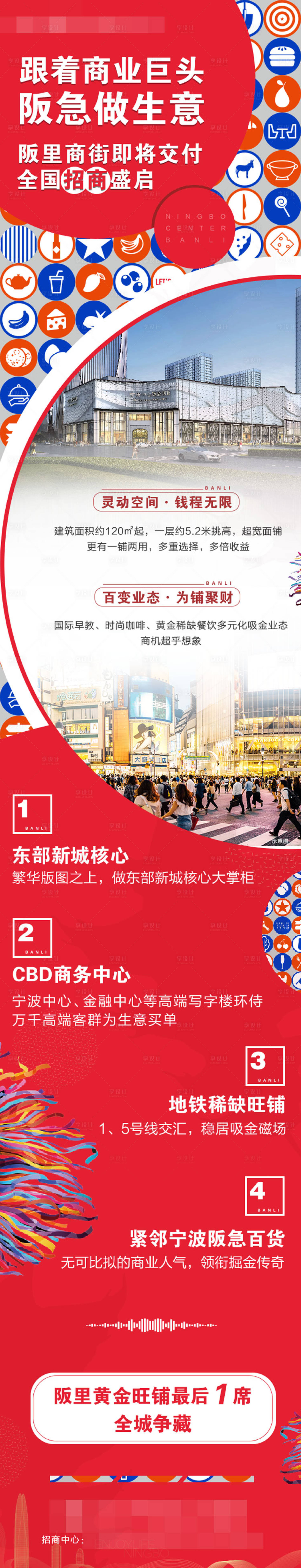 源文件下載【享設計】搜索編號：63080006284983222【商業地產價值點海報長圖】