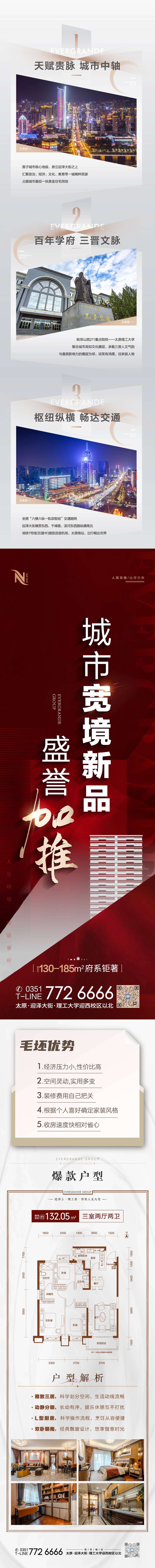 源文件下載【享設計】搜索編號：69930006620519877【地產戶型加推長圖海報】