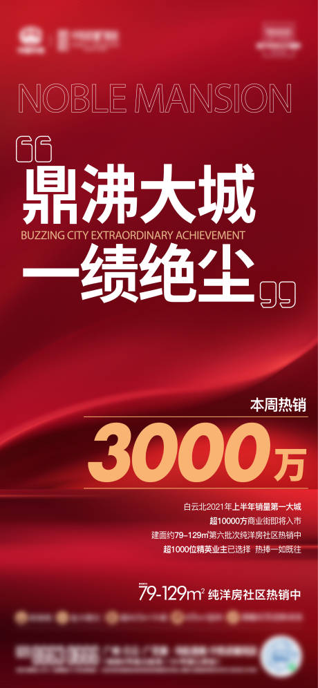 源文件下载【地产热销海报】编号：20210903165601974