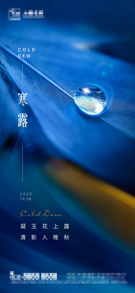 源文件下载【地产寒露节气海报】编号：62360006636998320