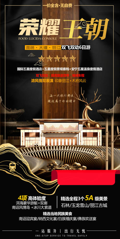 源文件下載【享設計】搜索編號：36290006395821807【云南旅游海報】