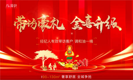 源文件下载【地产经纪人活动背景板】编号：22470006506255523