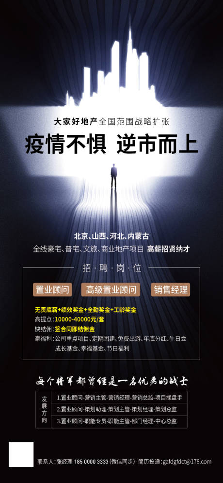 源文件下載【享設計】搜索編號：66610006412951677【房地產招聘海報】