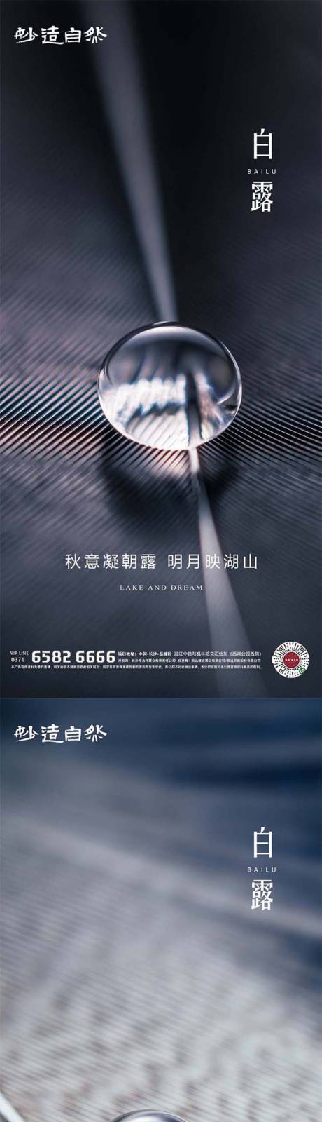 源文件下載【享設計】搜索編號：26480006331514204【白露質感節氣海報】