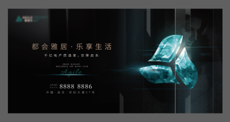 源文件下载【钻石奢华品牌入市展板】编号：92170006539208159