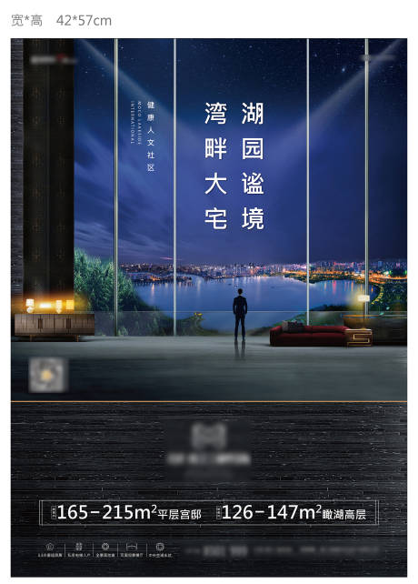 湖景电梯户外广告 
