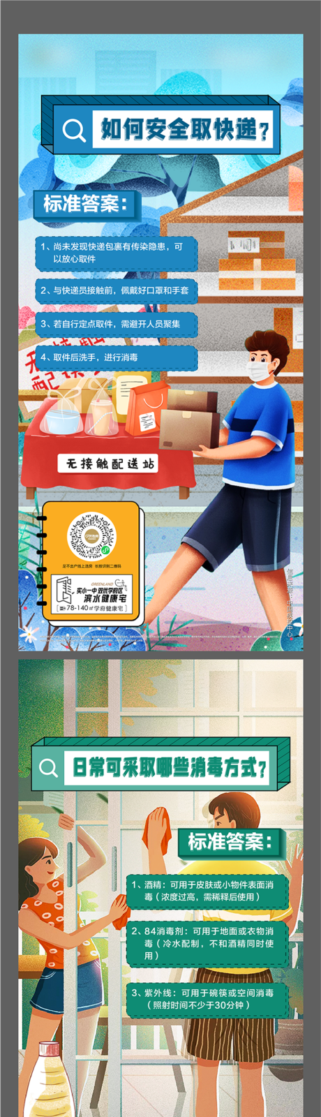 源文件下载【享设计】搜索编号：25230006318578158【防疫小知识系列海报】