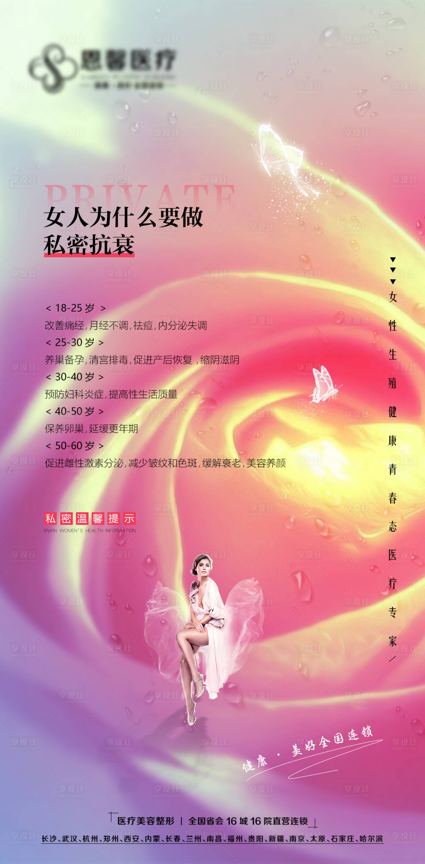 源文件下載【享設計】搜索編號：11120006312649770【女性私密抗衰海報】