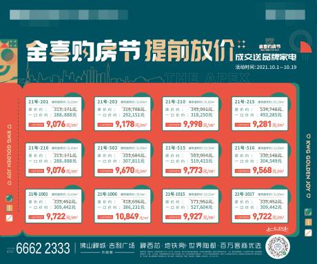 源文件下载【地产一口价展板】编号：97400006664486381