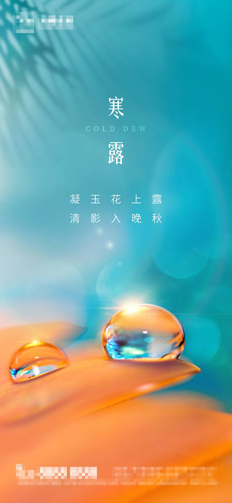 源文件下载【地产寒露节气海报】编号：72040006619124585